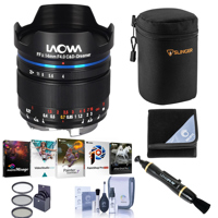 

Venus Laowa 14mm f/4 FF RL Zero-D Lens for Canon RF Mount - Bundle with Case, Wrap, Lens Cleaner, Corel PC Software Package, Filter kit, Cleaning Kit