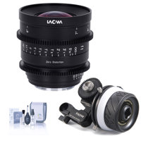 

Venus Laowa 15mm T2.1 Zero-D Cine Lens for Canon RF, Feet Bundle with Tilta Titlaing Mini Follow Focus, Cleaning Kit