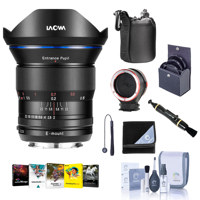 

Venus Laowa 15mm f/2 FE Zero-D Lens f/Sony E Mount - Bundle With Filter Kit, Peak Lens Changing Kit Adapter - Lens Case, Cleaning Kit, Lens Wrap, Capleash II, , Software