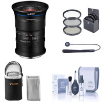 

Venus Laowa 17mm f/4 Zero-D Lens for GFX Medium Format System - Bundle With 86mm Filter Kit, Slinger Lens Case, Cleaning Kit, Capleash
