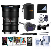 

Venus Laowa 17mm f/4 Zero-D Lens for GFX Medium Format System - Bundle With FocusShifter DSLR Follow Focus, Flex Lens Shade, 86mm Filter Kit, Lens Case, Lens Cleaner, Software Pac, And More