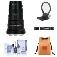 

Venus Laowa 25mm f/2.8 2.5-5X Ultra-Macro Lens for Nikon Z - Bundle With Laowa Lens Pouch (Brown), Venus Laowa Tripod Collar, Lens Cleaner, Cleaning Kit, Microfiber Cloth