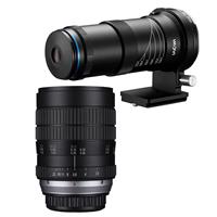 

Venus Laowa 25mm f/2.8 2.5-5X Ultra-Macro Lens - With Venus Laowa 60mm F/2.8 Ultra Macro Manual Focus Lens for Sony FE