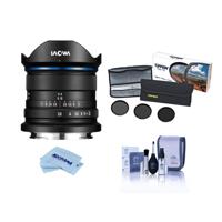 

Venus Laowa 9mm f/2.8 Zero-D Ultra Wide-Angle Prime Lens for Fujifilm X, Manual Focus - Bundle With 49mm Digital Neutral Density Filter Kit (0.6 / 0.9 / 1.2), Cleaning Kit, Microfiber Cloth