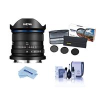 

Venus Laowa 9mm f/2.8 Zero-D Ultra Wide-Angle Prime Lens for Sony E, Manual Focus - Bundle With 49mm Digital Neutral Density Filter Kit (0.6 / 0.9 / 1.2), Cleaning Kit, Microfiber Cloth