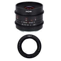 

Venus Laowa 9mm T2.9 Zero-D Cine Lens for Canon RF with H&Y RevoRing 46-62mm Variable Adapter for 67mm Filters