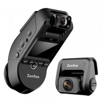 

Zenfox Zenfox T3 3CH Triple Channel Dash Camera with 2K Front + 1080P IR Interior + 1080P Rear Camera