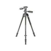 

Vanguard VEO 2 PRO 203CPV Photo Video Kit, 3-Section Carbon Fiber Tripod with PH-36 Pan Head, 57.5" Maximum Height, 6.6 lb Capacity, Black