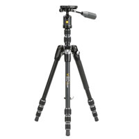 

Vanguard VEO 3T 204ABP 4-Section Aluminum Travel Tripod with Ball Head & Pan Handle, Black