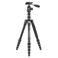

Vanguard VEO 3T 265HABP 5-Section Aluminum Travel Tripod with Ball Head & Pan Handle, Black
