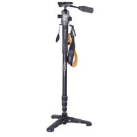 

Vanguard VEO 2S AM-234TBP 4-in-1 Aluminum Monopod with Tri-Feet and VEO 2 BP-50 Pan Handle Ball Head, 11 lbs Capacity, 65" Height, Black/Gray