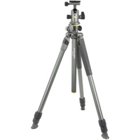 

Vanguard Alta Pro 2+ 263AB100 3 Section Aluminum Tripod with Alta BH-100 Ball Head, 15 lbs Capacity, Gray with Vanguard SB-100 Stone Bag