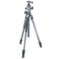

Vanguard ALTA PRO 2+ 263AT 4-Section Aluminum Tripod, 15 lbs Capacity, 59" Maximum Height, Gray - WITH Vanguard ALTA BH-300 Aluminum Alloy Ball Head, Gray