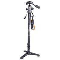 

Vanguard VEO 2S CM-264TBP 4-in-1 Carbon Fiber Monopod with Tri-Feet and VEO 2 BP-120 Pan Handle Ball Head, 13.2 lbs Capacity, 67.8" Height, Black/Gray