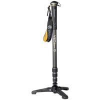 

Vanguard VEO 2S CM-264TR Carbon Fiber Monopod with Tri-Feet, Smartphone Connector, 13.2 lbs Capacity, 64.13" Height, Black/Gray