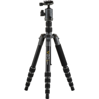 

Vanguard VEO 2 GO 235AB Travel Tripod Kit with 5-Section Aluminum Tripod & T-50 Compact Ball Head, 8.8 lb Load Capacity