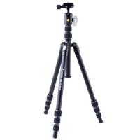 

Vanguard VESTA TB 204 Ultra-Compact Aluminum Travel Tripod Kit, 6.6 lbs Capacity, 51.2" Height, Black