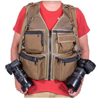 

The Vest Guy M&M Travel Photography Vest, Large, Black Mesh