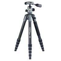 

Vanguard VEO 2X 265CBP Carbon Fiber 4-in-1 Travel Tripod/Monopod, Ball Head & Pan Handle, 26.5 lbs Payload