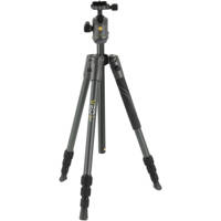 

Vanguard VEO 2 204AB 4 Section Aluminum Tripod with VEO 2 BH-45 Ball Head, 9 Lbs Capacity, 53" Extended Height, Black