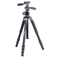 

Vanguard VEO 3T+ 234AP 4-Section Aluminum Travel Tripod with Pan Head, Black