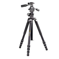 

Vanguard VEO 3T+ 264AP 4-Section Aluminum Travel Tripod with Pan Head, Black