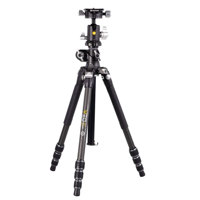 

Vanguard VEO 3T+ 264CB 160S 4-Section Carbon Fiber Travel Tripod with Ball Head, Black