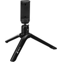 

Vanguard Vesta TT1 Aluminum Tabletop Tripod with Ball Head & Phone Holder, 4.4 lb Capacity, 3.9" Extended Height, Black Pearl