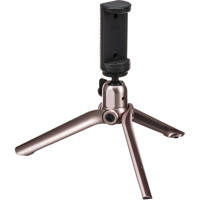 

Vanguard Vesta TT1 Aluminum Tabletop Tripod with Ball Head & Phone Holder, 4.4 lb Capacity, 3.9" Extended Height, Rose