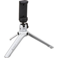 

Vanguard Vesta TT1 Aluminum Tabletop Tripod with Ball Head & Phone Holder, 4.4 lb Capacity, 3.9" Extended Height, White Pearl