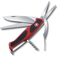 

Victorinox Swiss Army Delemont Collection 130mm/5.1" Rangergrip 71 Gardener Pocket Tool, Red/Black