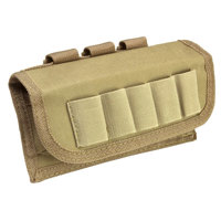 

NcSTAR Vism Shot Shell Pouch, MOLLE Compatible, Tan