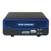 

Vitec MGW Diamond Dual-Channel Full HD 1080p HEVC & H.264 Encoder, Real-Time AES Decryption