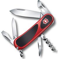 

Victorinox Swiss Army Delemont Collection 85mm (3.35") EvoGrip 10 Pocket Tool, Red/Black