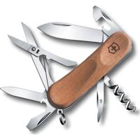 

Victorinox Swiss Army Delemont Collection 85mm (3.75") EvoWood 14 Pocket Tool, Walnut