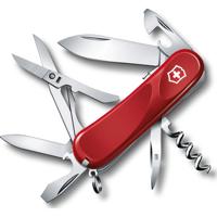 

Victorinox Swiss Army Delemont Collection 85mm (3.35") Evolution S14 Pocket Tool, Red