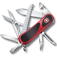 

Victorinox Swiss Army Delemont Collection 85mm (3.34") EvoGrip 18 Pocket Knife Multi-Tool, Red/Black