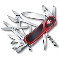

Victorinox Swiss Army Delemont Collection 85mm (3.34") EvoGrip S557 Pocket Knife Multi-Tool, Red/Black