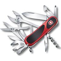 

Victorinox Swiss Army Delemont Collection 85mm (3.34") EvoGrip S557 Pocket Knife Multi-Tool, Red/Black