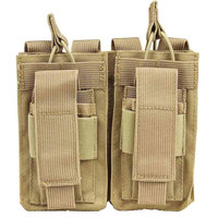 

NcSTAR Vism Double Magazine Pouch, for Two Double Stack Magazines, Tan.