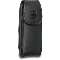 

Victorinox Swiss Army Leather Large Clip Pouch, Black