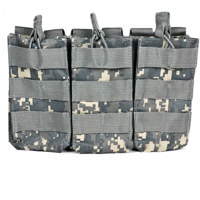 

NcSTAR Vism Triple Magazine Pouch, for Three Double Stack Magazines, Digital Camouflage