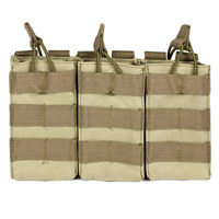 

NcSTAR Vism Triple Magazine Pouch, for Three Double Stack Magazines, Tan.