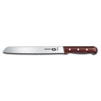 

Victorinox 8" Wavy Edge Bread Serrated Slant Tip Knife with Rosewood Handle