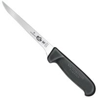 

Victorinox 6" Stiff Straight Narrow Boning Knife with Black Fibrox Handle
