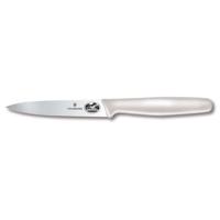 

Victorinox 4" High Carbon Steel Paring Knife with White Handle