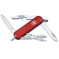 

Victorinox Swiss Army 58mm/2.28in Manager Pocket Knife, Red