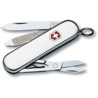 

Victorinox Swiss Army 58mm/2.28in Classic SD Sterling Polished Knife, Silver