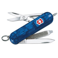 

Victorinox Swiss Army 58mm/2.28in Signature Lite Pocket Knife, Sapphire