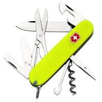 

Victorinox Swiss Army Climber Pocket Tool, 91mm/3.58", Stayglow Yellow